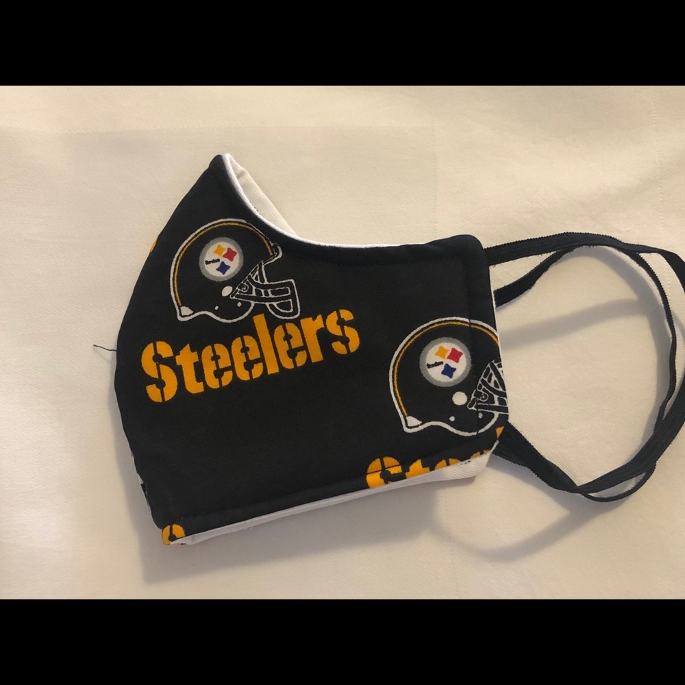 Steelers face mask with filter